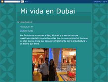 Tablet Screenshot of mividaendubai.blogspot.com