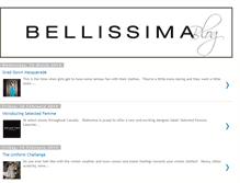 Tablet Screenshot of bellissimafashions.blogspot.com