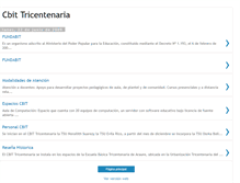 Tablet Screenshot of cbittricentenaria.blogspot.com