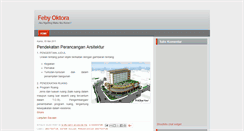 Desktop Screenshot of febyoktora-archi.blogspot.com