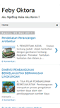 Mobile Screenshot of febyoktora-archi.blogspot.com