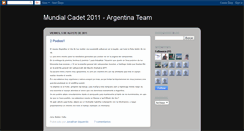 Desktop Screenshot of cadetargentinateam.blogspot.com