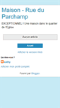 Mobile Screenshot of maison-rue-du-parchamp.blogspot.com