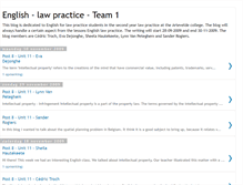 Tablet Screenshot of english-lawpractice-team1.blogspot.com