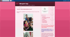 Desktop Screenshot of mengalirsaja.blogspot.com