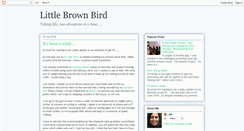 Desktop Screenshot of little-brown-bird.blogspot.com