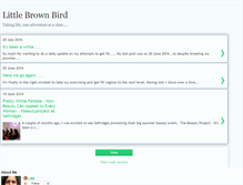 Tablet Screenshot of little-brown-bird.blogspot.com