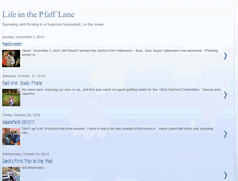 Tablet Screenshot of pfafflane.blogspot.com