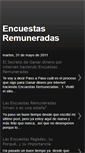 Mobile Screenshot of encuestaseninternet.blogspot.com