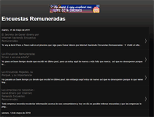 Tablet Screenshot of encuestaseninternet.blogspot.com