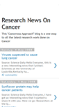 Mobile Screenshot of cancerousapproach.blogspot.com