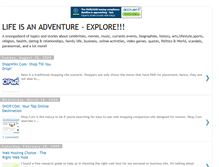 Tablet Screenshot of lifeisanadventure-explore.blogspot.com