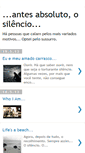 Mobile Screenshot of antesabsolutoosilencio.blogspot.com