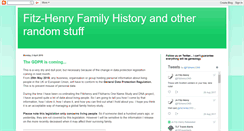 Desktop Screenshot of fitz-henry.blogspot.com