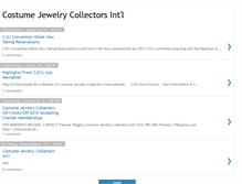 Tablet Screenshot of costumejewelrycollectors.blogspot.com