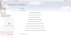 Desktop Screenshot of buscador-en-tabasco.blogspot.com