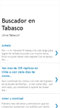 Mobile Screenshot of buscador-en-tabasco.blogspot.com