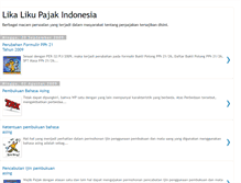 Tablet Screenshot of pajak-ku.blogspot.com