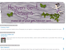 Tablet Screenshot of heavensentdesignsofnc.blogspot.com