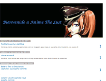 Tablet Screenshot of animethelust.blogspot.com