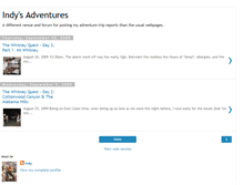 Tablet Screenshot of indy-adventures.blogspot.com