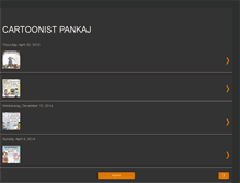 Tablet Screenshot of cartoonistpankaj.blogspot.com