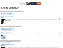 Tablet Screenshot of consultlist.blogspot.com