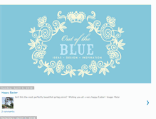 Tablet Screenshot of outoftheblueinspiration.blogspot.com