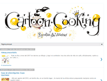 Tablet Screenshot of cartooncooking.blogspot.com