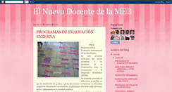 Desktop Screenshot of mediaciondocenteenelaula.blogspot.com