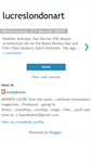 Mobile Screenshot of lucreslondonart.blogspot.com
