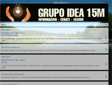 Tablet Screenshot of grupoidea15m.blogspot.com