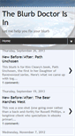 Mobile Screenshot of blurbdoctor.blogspot.com