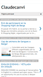 Mobile Screenshot of claudecanvi.blogspot.com