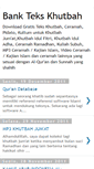 Mobile Screenshot of khutbahtext.blogspot.com