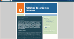 Desktop Screenshot of hablemossanguchesperuanos.blogspot.com