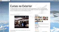 Desktop Screenshot of cursosnoexterior.blogspot.com