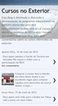 Mobile Screenshot of cursosnoexterior.blogspot.com