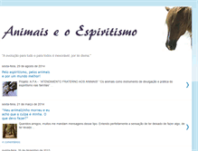 Tablet Screenshot of animaiseoespiritismo.blogspot.com