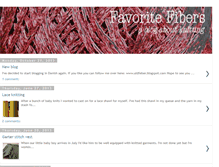 Tablet Screenshot of favoritefibers.blogspot.com