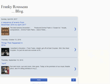 Tablet Screenshot of frankyrousseau.blogspot.com