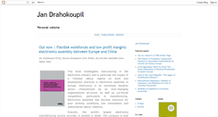 Desktop Screenshot of drahokoupil.blogspot.com
