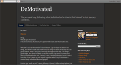 Desktop Screenshot of demotivated.blogspot.com