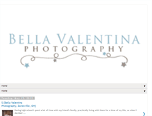 Tablet Screenshot of bellavalentinaphotography.blogspot.com