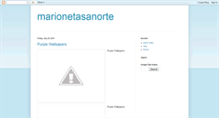 Desktop Screenshot of marionetasanorte.blogspot.com