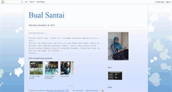 Desktop Screenshot of bual-santai.blogspot.com