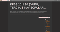 Desktop Screenshot of kpss-2009-2010.blogspot.com