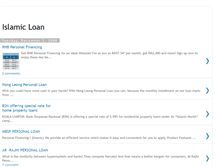 Tablet Screenshot of islamic-loan-choices.blogspot.com