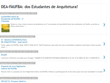 Tablet Screenshot of dea-faufba.blogspot.com