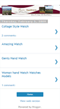 Mobile Screenshot of handwatchmodels.blogspot.com